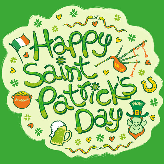 Live a happy Saint Patrick's Day