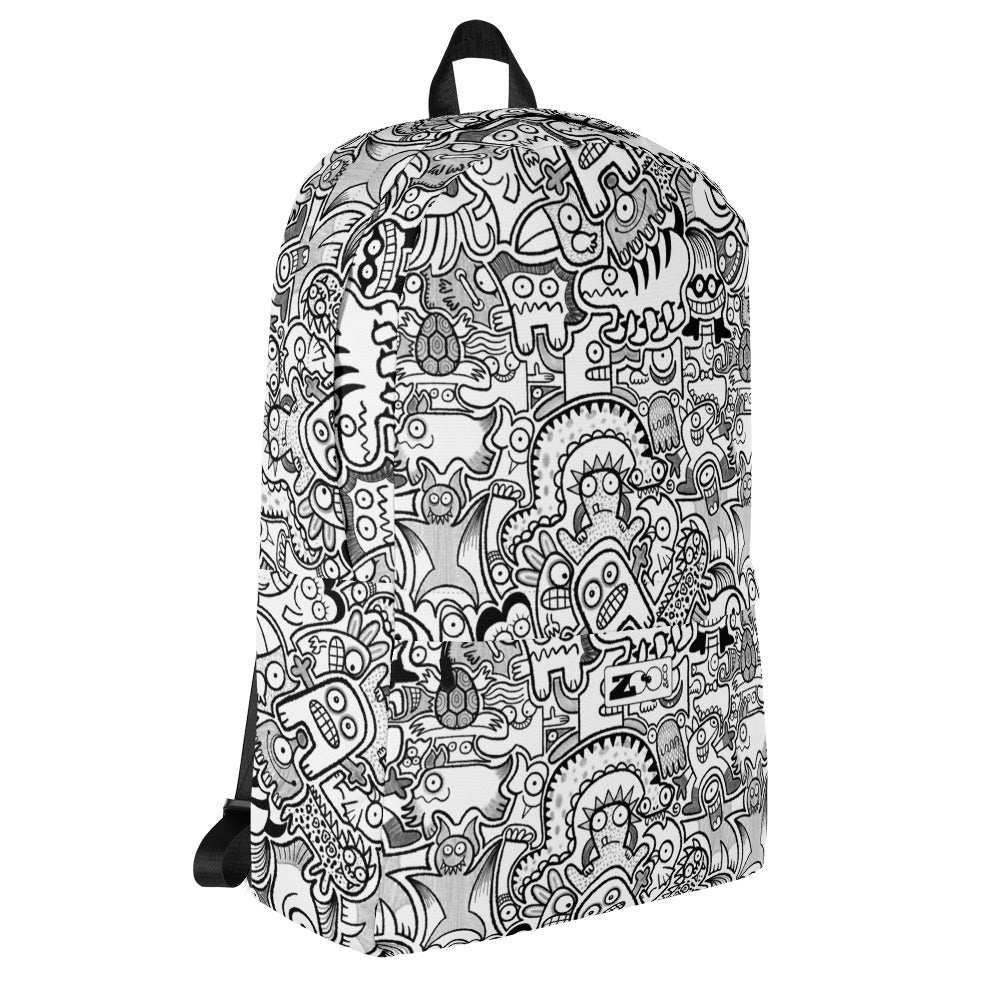Fill your world with cool doodles Backpack