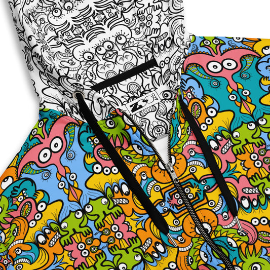 Enchantimals Fantasy Doodle Edition - Unisex zip hoodie. Product details
