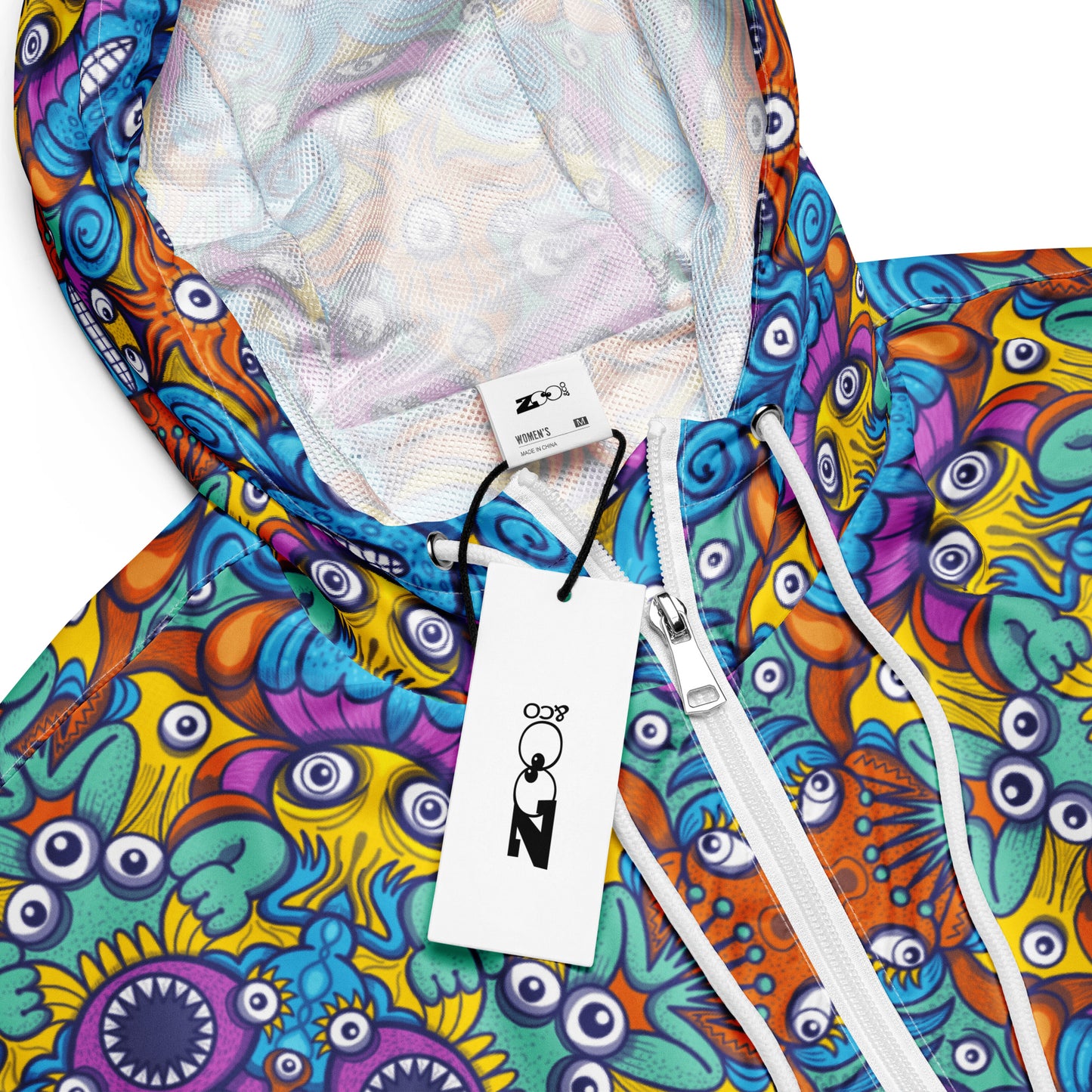 The ultimate sea beasts cast from the deep end of the ocean - Women’s cropped windbreaker. Product details