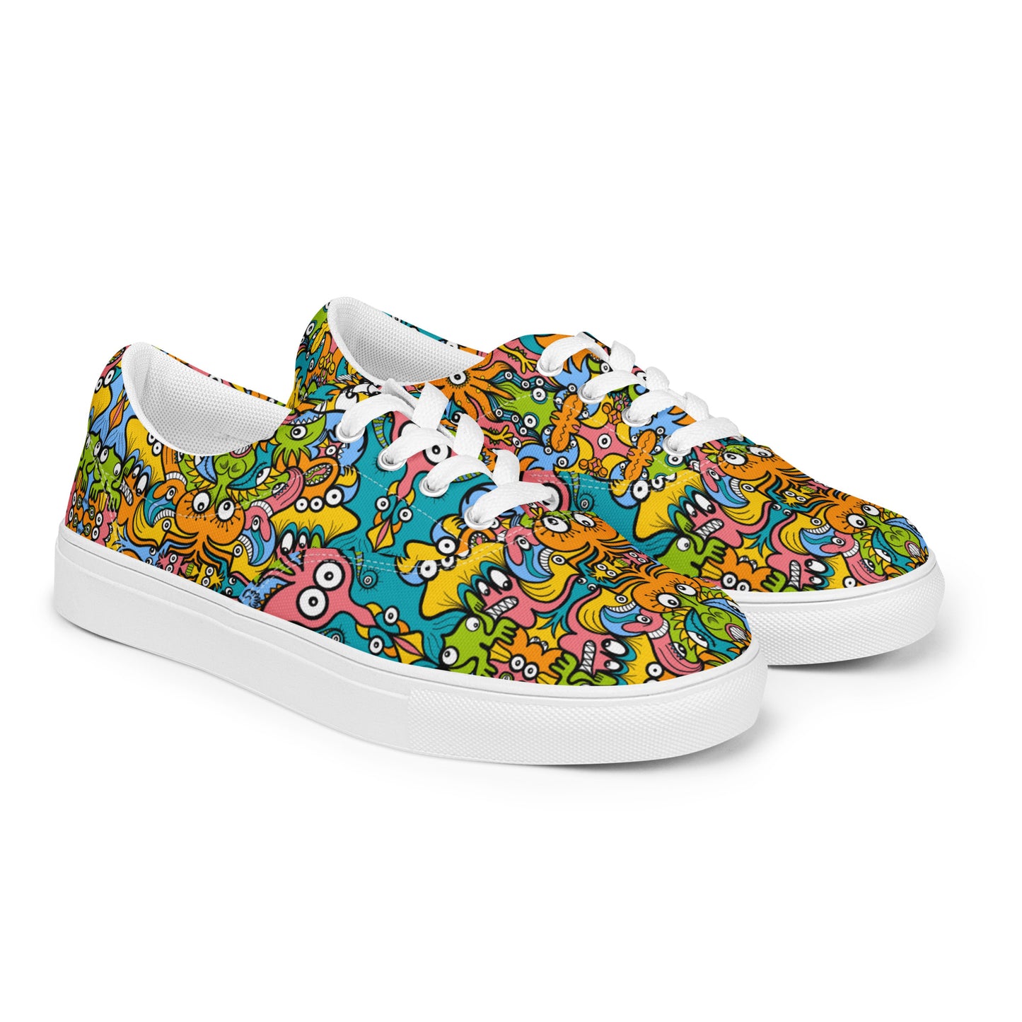 Enchantimals Fantasy Doodle Edition - Women’s lace-up canvas shoes. Overview