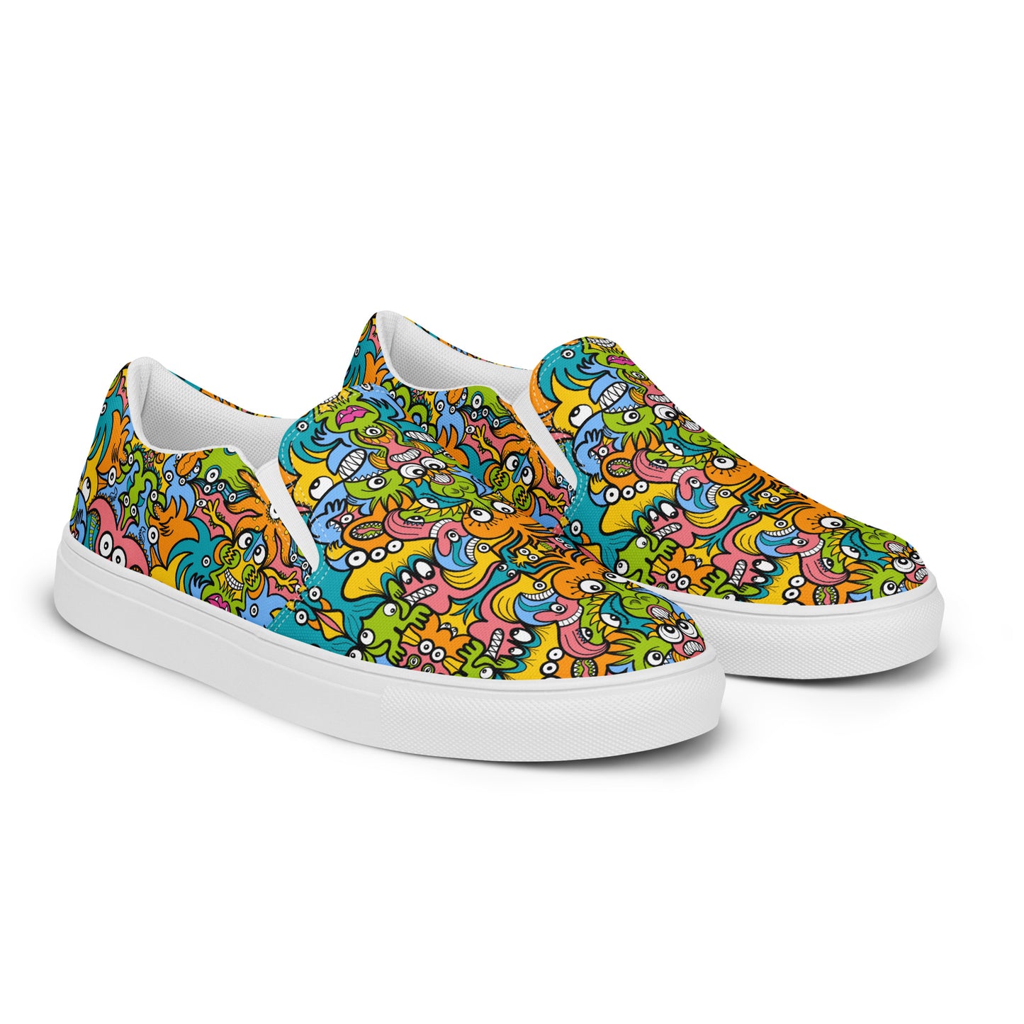 Enchantimals Fantasy Doodle Edition - Women’s slip-on canvas shoes. Overview