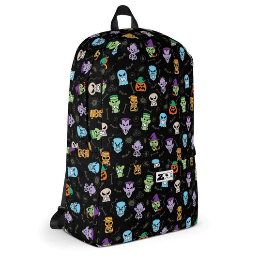 Scary Halloween faces Backpack-Backpacks