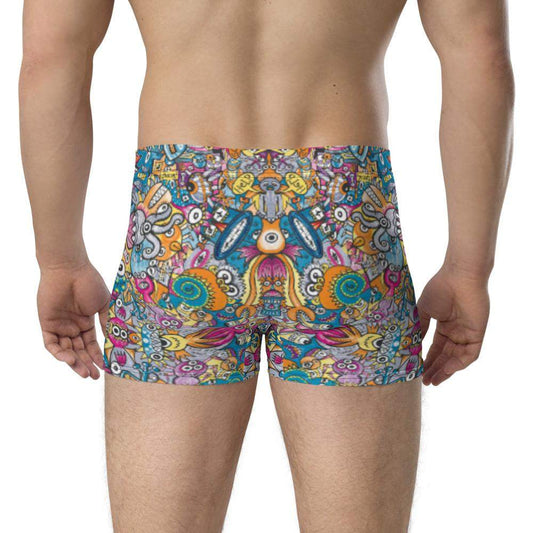 Monsters vs robots ultimate battle Boxer Briefs-Boxer briefs