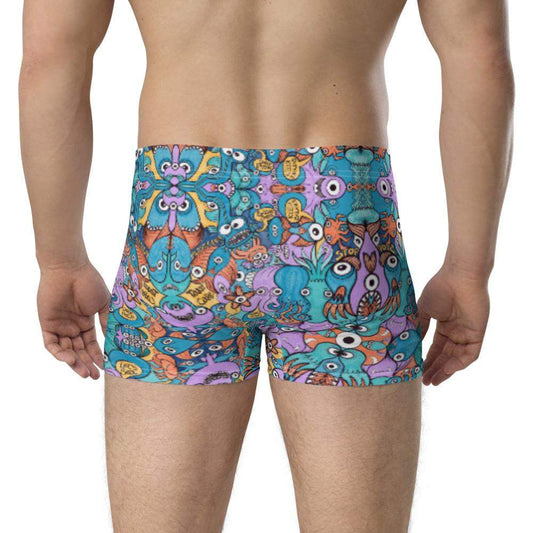Wake up, time to take care of our sea Boxer Briefs-Boxer briefs