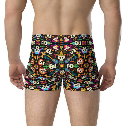 Day of the dead Mexican holiday Boxer Briefs-Boxer briefs