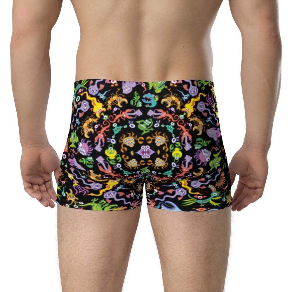 Ocean critters mandala pattern Boxer Briefs-Boxer briefs