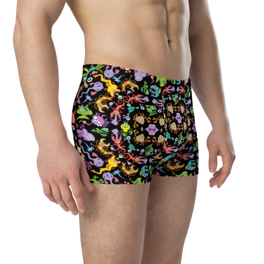 Ocean critters mandala pattern Boxer Briefs-Boxer briefs