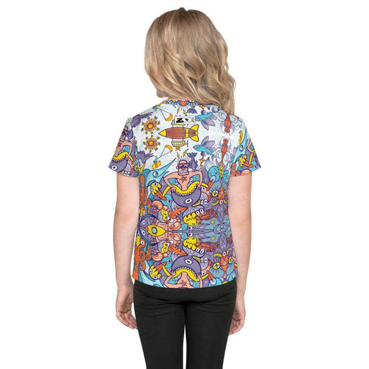 Ready for adventure this summer? Kids crew neck t-shirt-Kids crew neck t-shirt