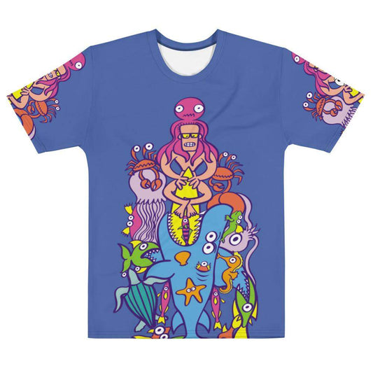 Surfing is a true extreme sport Men's T-shirt-All-over print T-Shirts