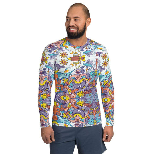 Ready for adventure this summer? Men's Rash Guard-Rash guards