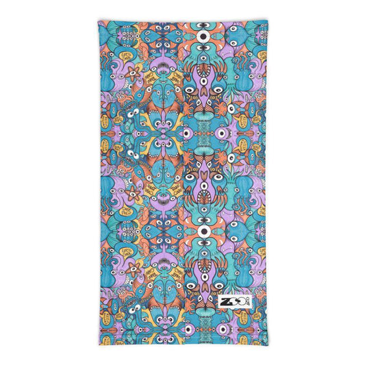 Wake up, time to take care of our sea Neck Gaiter-Neck gaiters