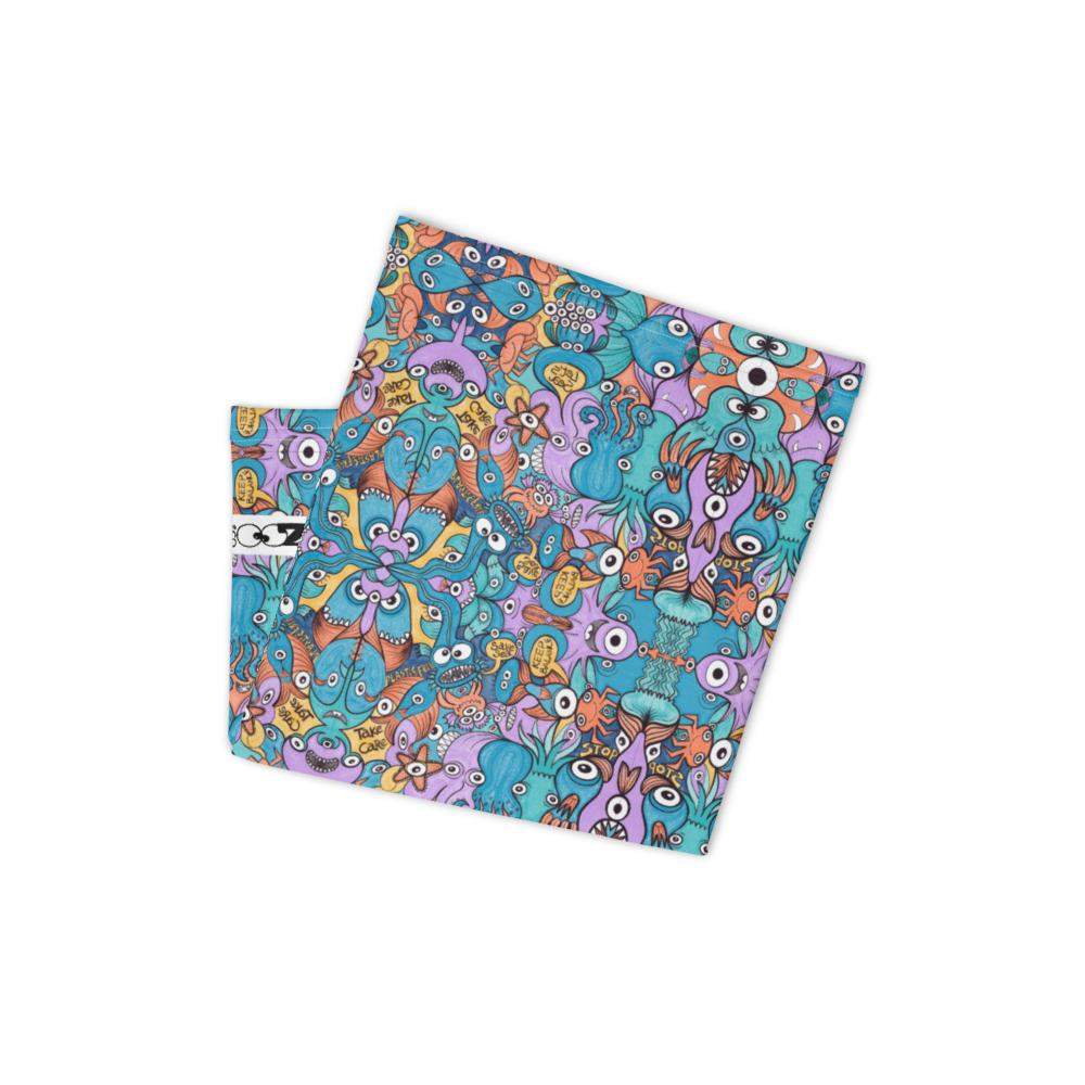 Wake up, time to take care of our sea Neck Gaiter-Neck gaiters