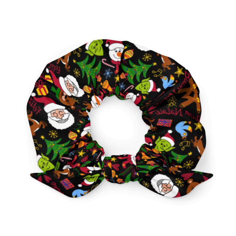 The joy of Christmas pattern design Scrunchie-On sale,Scrunchies