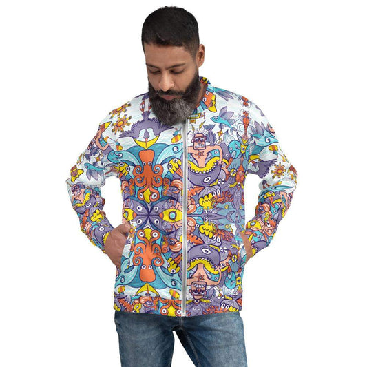 Ready for adventure this summer? Unisex Bomber Jacket-Unisex bomber jackets