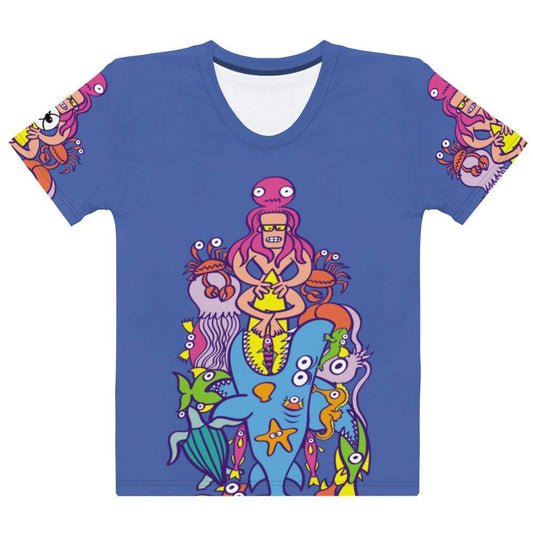 Surfing is a true extreme sport Women's T-shirt-All-over print T-Shirts