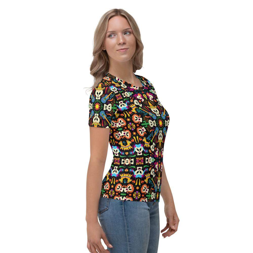 Day of the dead Mexican holiday Women's T-shirt-All-over print T-Shirts