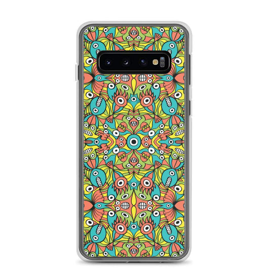 Alien monsters pattern design Samsung Case-Samsung cases