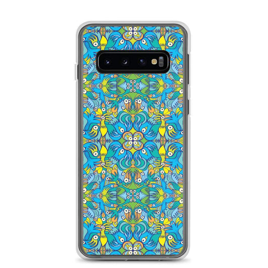 Exotic birds tropical pattern Samsung Case-Samsung cases