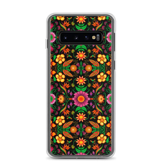 Wild flowers in a luxuriant jungle Samsung Case-Samsung cases