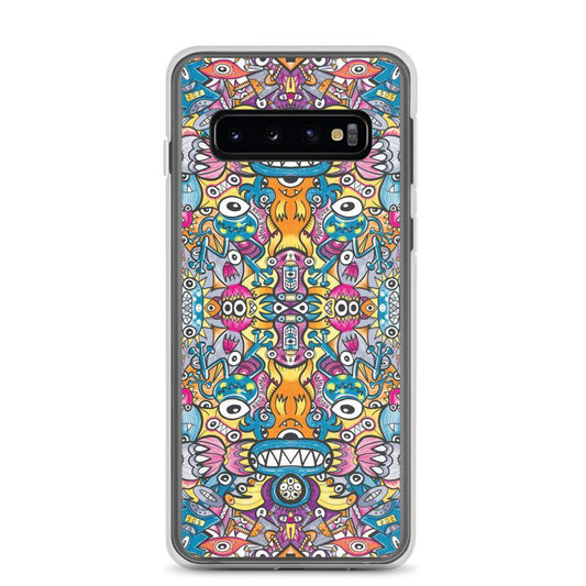 Monsters vs robots ultimate battle Samsung Case-Samsung cases