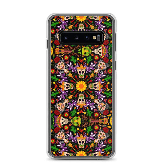 Mexican skulls celebrating the Day of the dead Samsung Case-Samsung cases