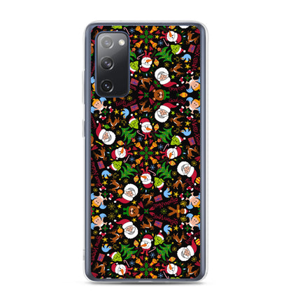 The joy of Christmas pattern design Samsung Case. S20 fe