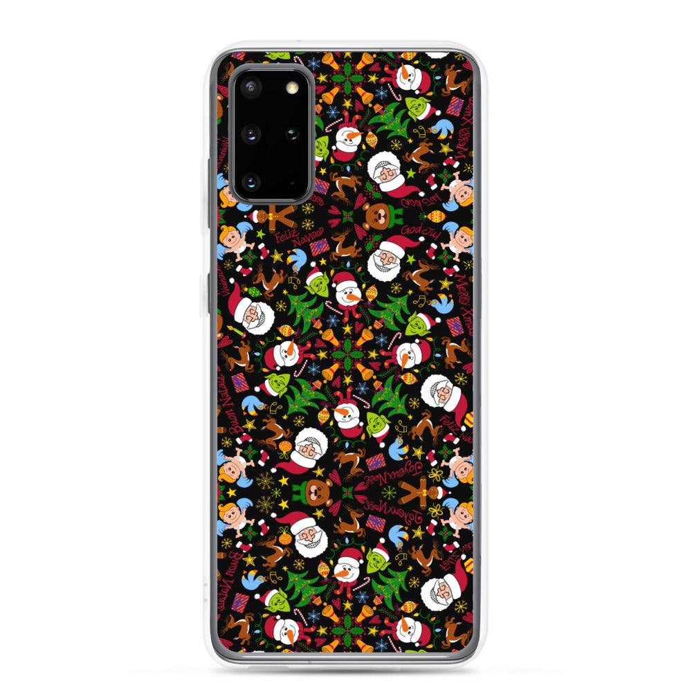 The joy of Christmas pattern design Samsung Case. S20 Plus