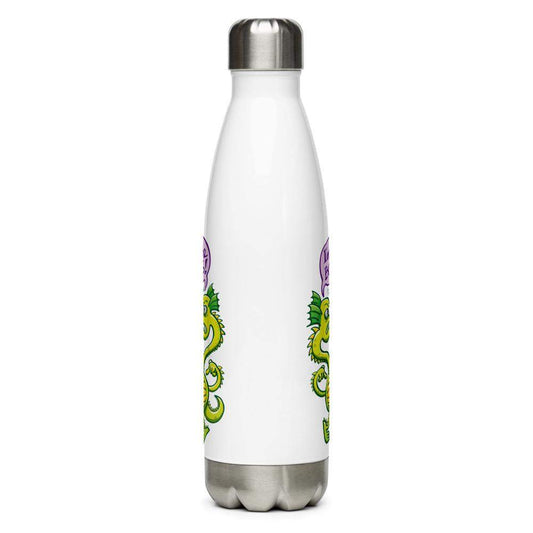 Two-headed bossy monster Stainless Steel Water Bottle-Stainless steel water bottle