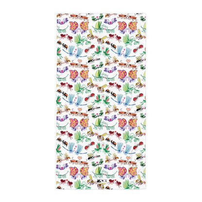Cool insects madly in love Towel-All-over sublimation towels