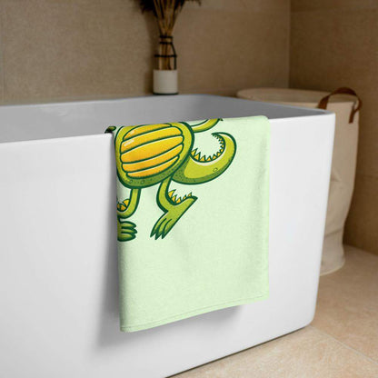 Two-headed bossy monster Towel-All-over sublimation towels