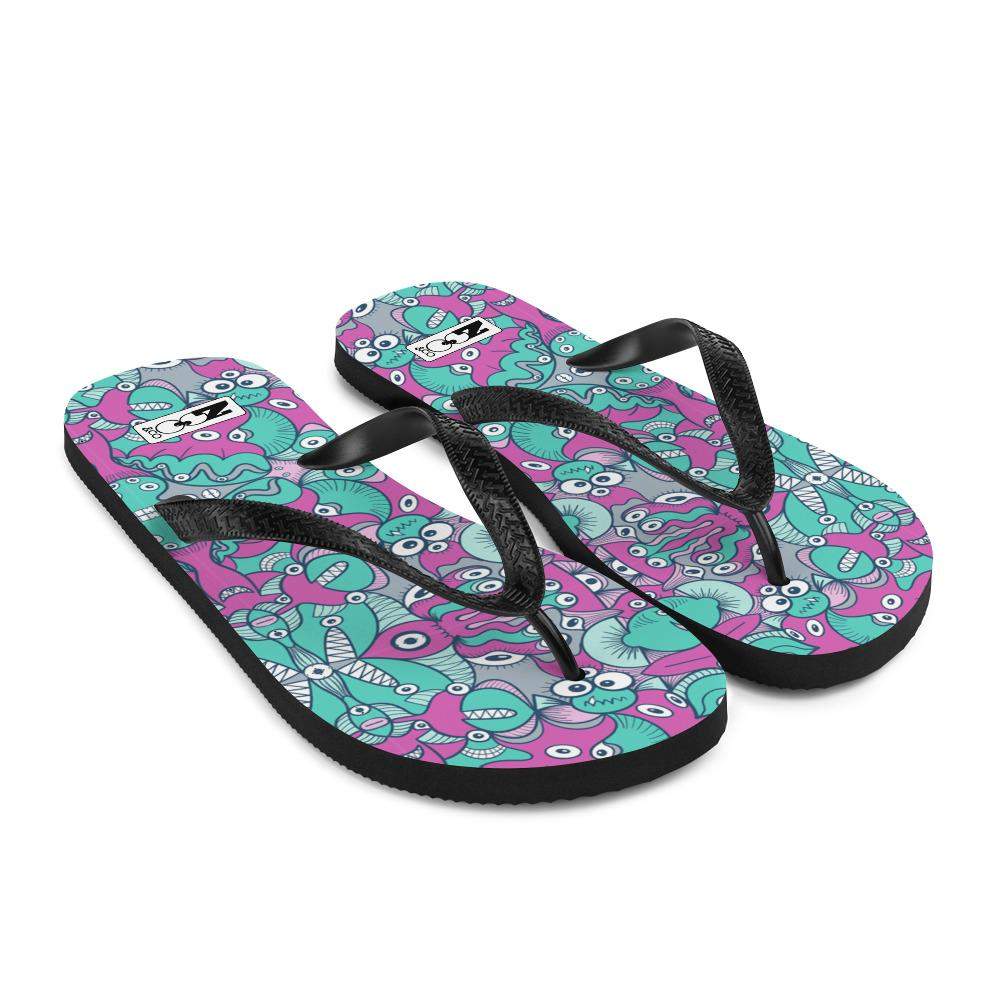 Sea creatures from an alien world Flip-Flops-Flip-flops