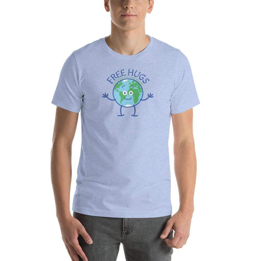 Planet Earth accepts free hugs all year round Short-Sleeve Unisex T-Shirt-Short-Sleeve Unisex T-Shirts