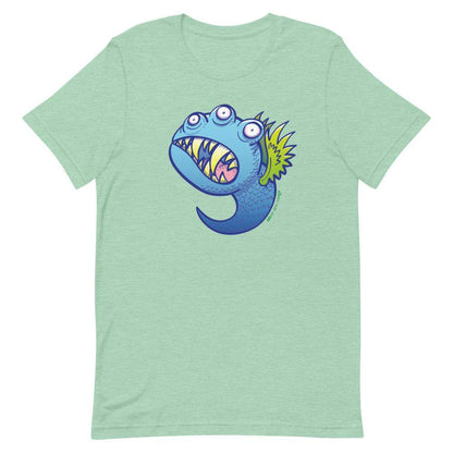 Winged little blue monster Short-Sleeve Unisex T-Shirt-Short-Sleeve Unisex T-Shirts