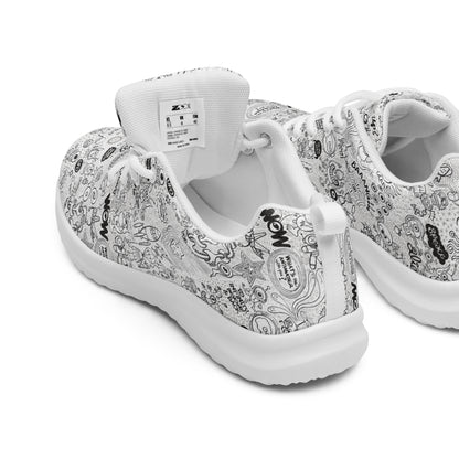 Celebrating the most comprehensive Doodle art of the universe Women’s athletic shoes. Product detail