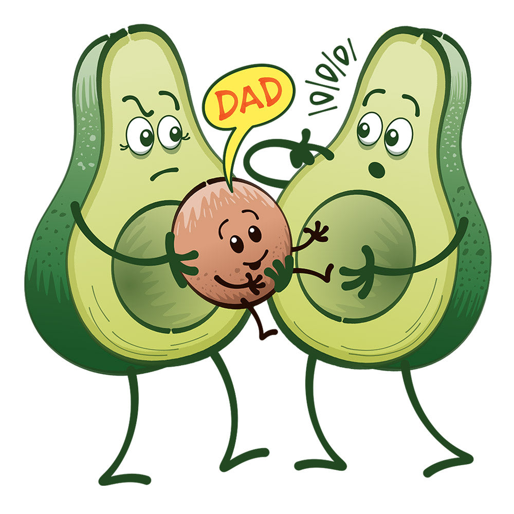 Avocado halves in trouble for paternity recognition