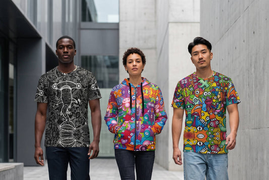 Doodle Art Fashion: Tees, Shoes and Shirts That Stand Out