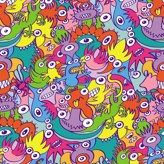 Awesome Zoo&co's Doodle Art and Pattern Designs all-over printed on Cool Clothing, Accessories and Stuff