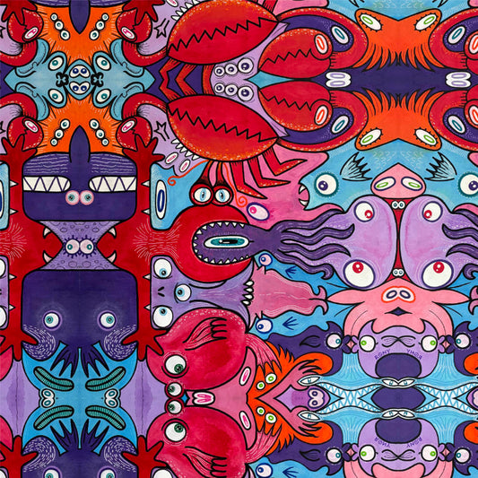 Eyes See the Unseen: Psychedelic Creature Art