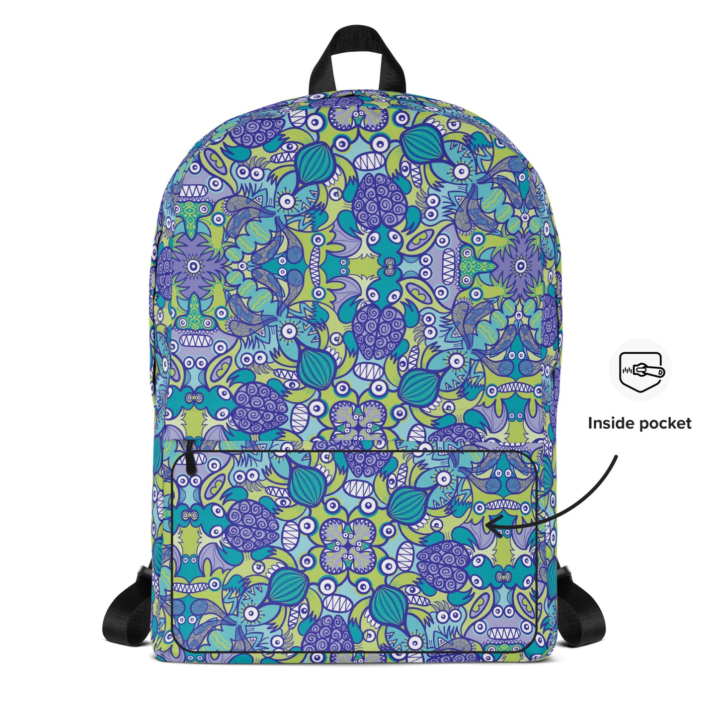 Once upon a time in an ocean full of life Backpack. Product details