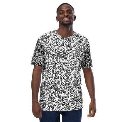 The Playful Power of Great Doodles for Bold People - Men's t-shirt. Front view
