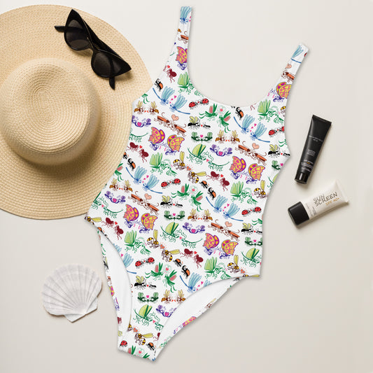 Colombia, the charm of a magical country One-Piece Swimsuit. Lifestyle