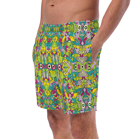 Extraterrestrial Life Swim Trunks: It’s Life but not as We Know It. Front view