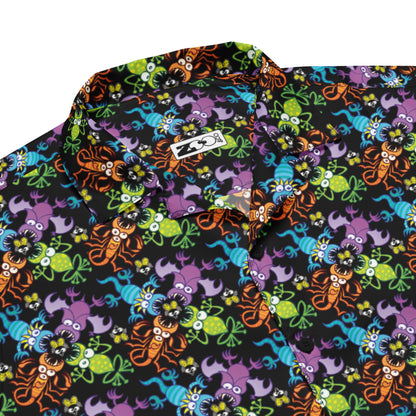 Frog, Lizard, Scorpion and Bat Unisex Button Shirts: Mandala Showdown. Product details