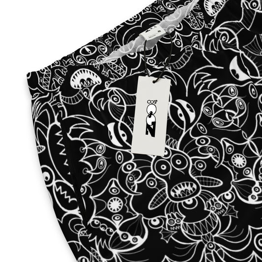 The Powerful Dark Side of the Doodle World - Unisex track pants. Product details