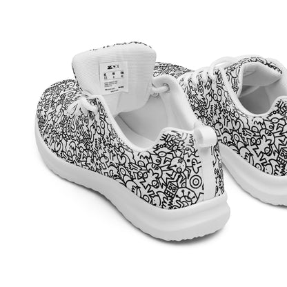 The Playful Power of Great Doodles for Bold People - Women’s athletic shoes. Product details