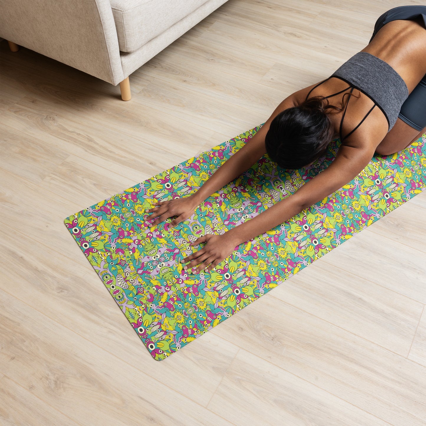 It's life but not as we know it pattern design - Yoga session