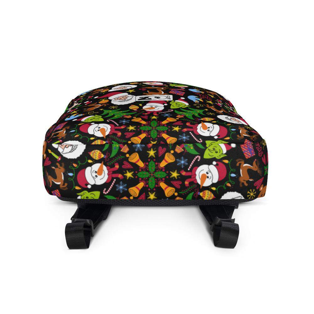 The joy of Christmas pattern design Backpack-Backpacks