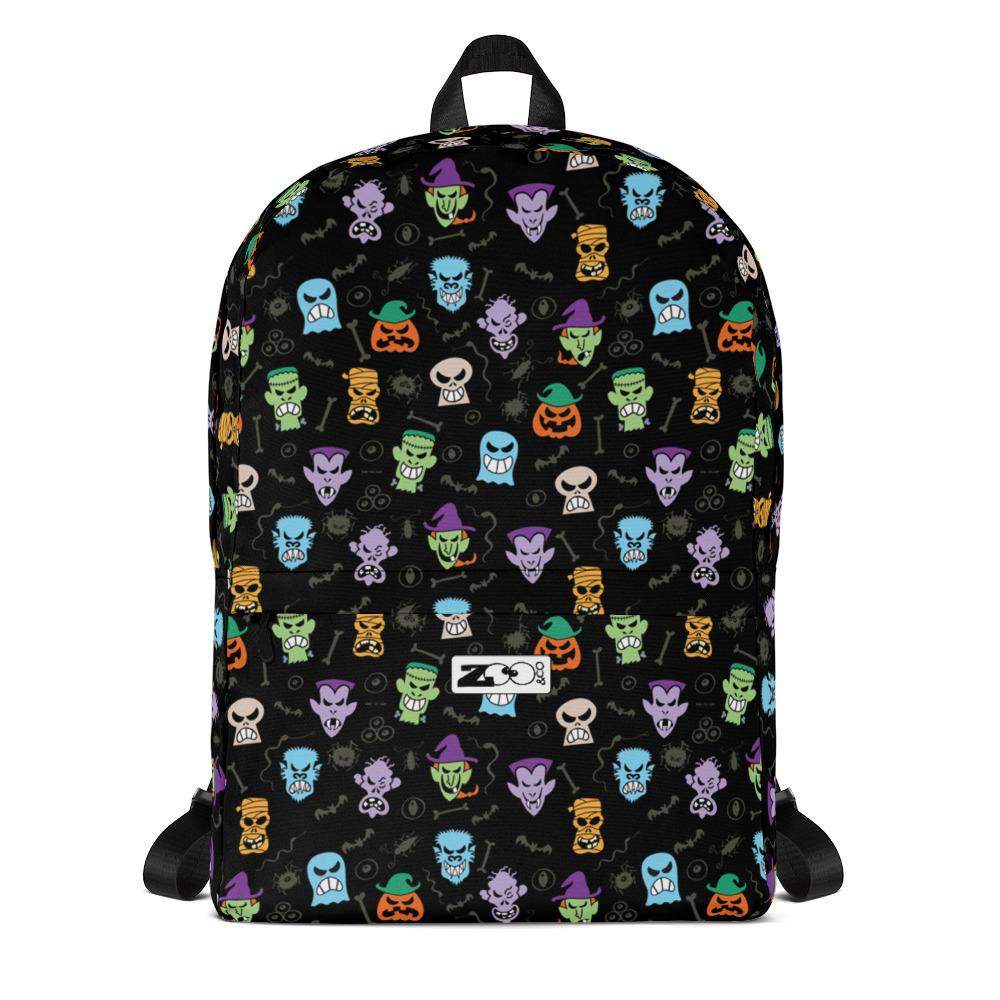 Scary Halloween faces Backpack-Backpacks