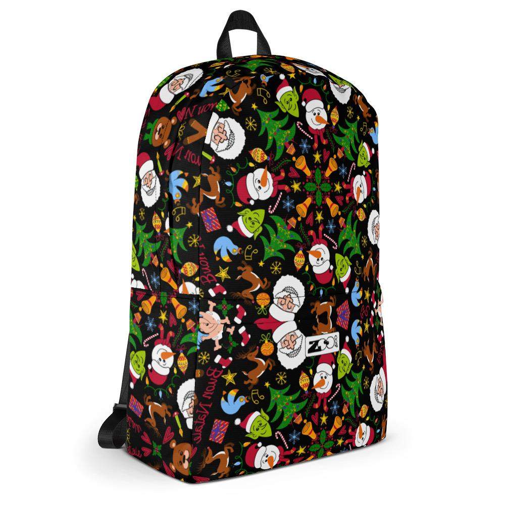 The joy of Christmas pattern design Backpack-Backpacks